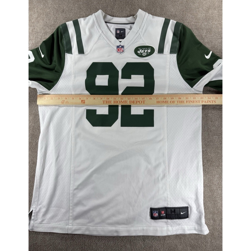 Nike New York Jets Leonard Williams #92 Men's‎ White Football Jersey Medium - Picture 5 of 12